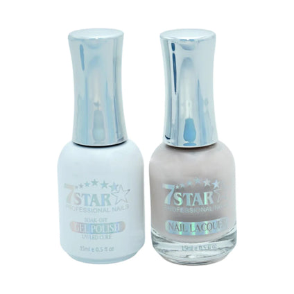 7 Star Nail Lacquer + Gel Polish Matching Pair, 262, 0.5oz