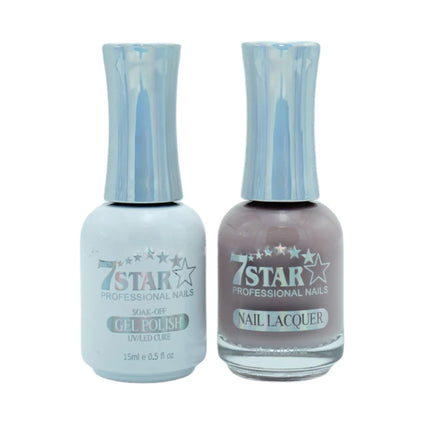 7 Star Nail Lacquer + Gel Polish Matching Pair, 265, 0.5oz