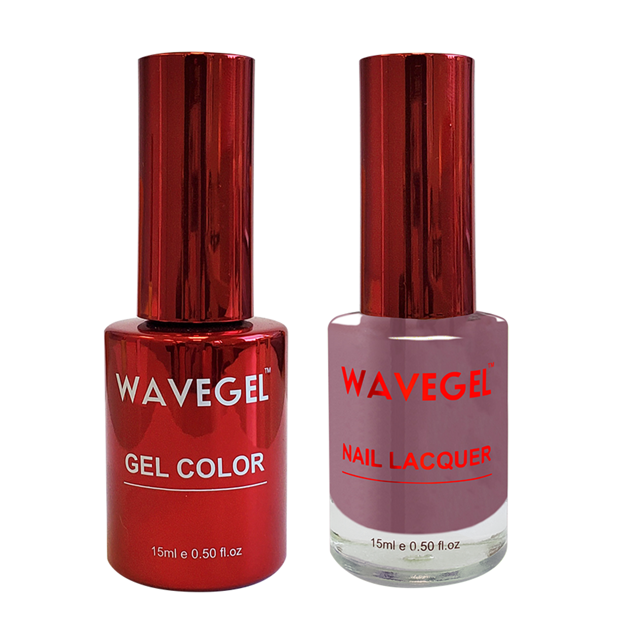 Wave Gel Nail Lacquer + Gel Polish, QUEEN Collection, 026, Mulberry, 0.5oz