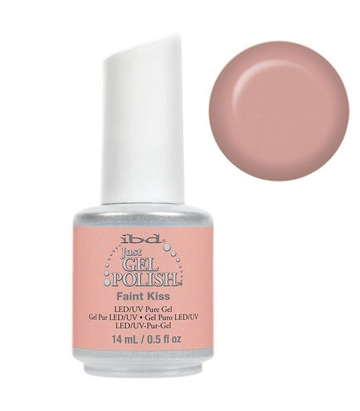 IBD Just Gel Polish, 65726, Nude Collection, Faint Kiss, 0.5oz KK