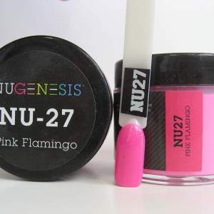 Nugenesis Dipping Powder, NU 027, Pink Flamingo, 2oz MH1005