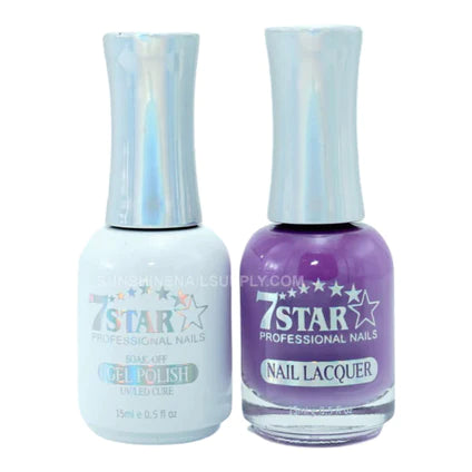 7 Star Nail Lacquer + Gel Polish Matching Pair, 279, 0.5oz