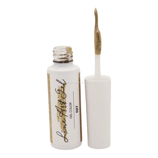 Gelixir Line Art Gel, 27, Gold, 0.27oz