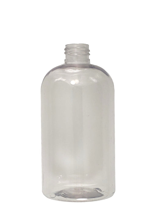 Parkway Boston Round Squat PET Bottle, 24mm - 12oz (393ml) OK0327LK
