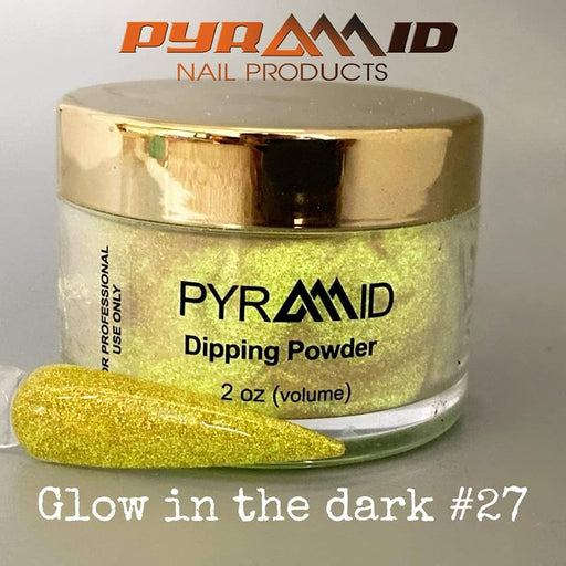 Pyramid Dipping Powder, Glow In The Dark Collection, GL27, 2oz OK1205LK