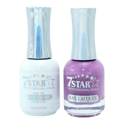 7 Star Nail Lacquer + Gel Polish Matching Pair, 282, 0.5oz