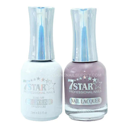 7 Star Nail Lacquer + Gel Polish Matching Pair, 283, 0.5oz