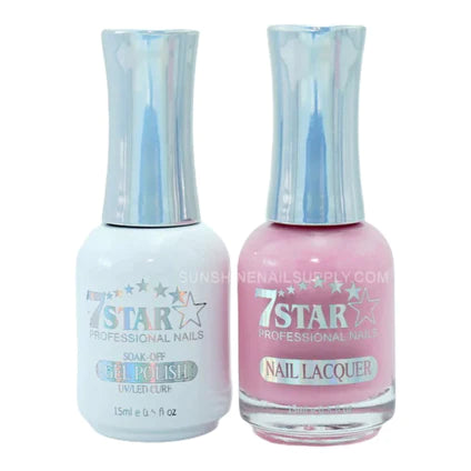 7 Star Nail Lacquer + Gel Polish Matching Pair, 284, 0.5oz