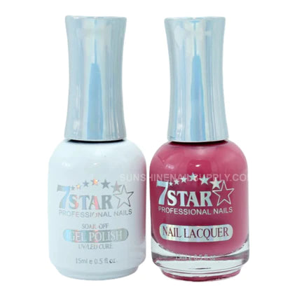 7 Star Nail Lacquer + Gel Polish Matching Pair, 287, 0.5oz