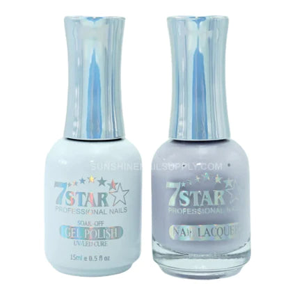 7 Star Nail Lacquer + Gel Polish Matching Pair, 289, 0.5oz