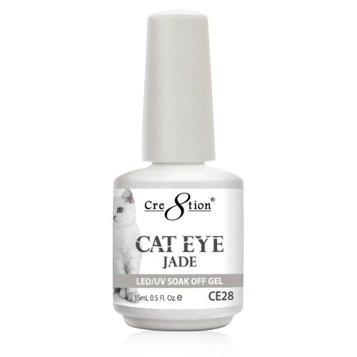 Cre8tion Cat Eye Gel - JADE Collection, 0.5oz - 028
