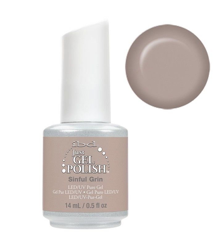 IBD Just Gel Polish, 65728, Nude Collection, Sinful Grin, 0.5oz KK