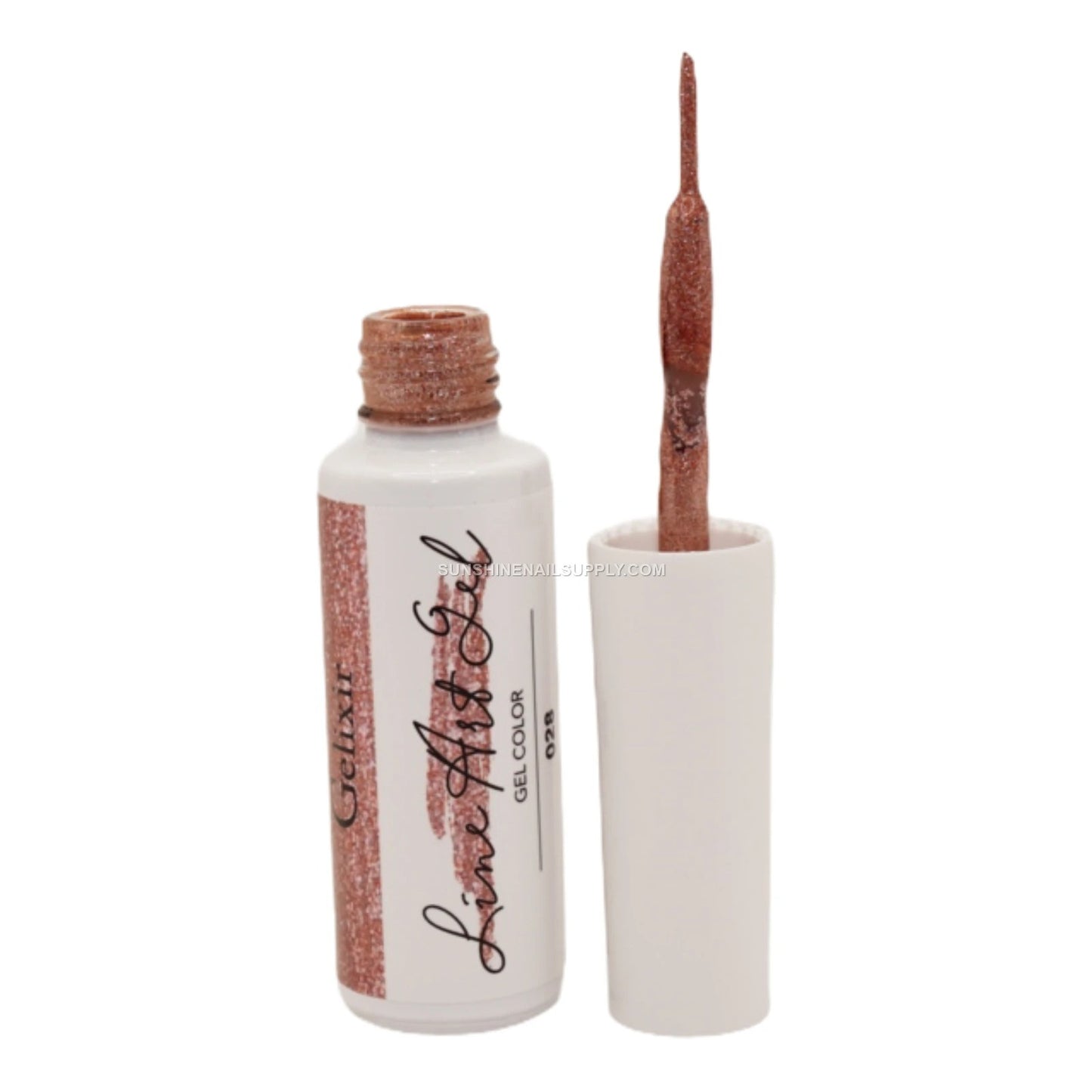 Gelixir Line Art Gel, 28, Copper, 0.27oz