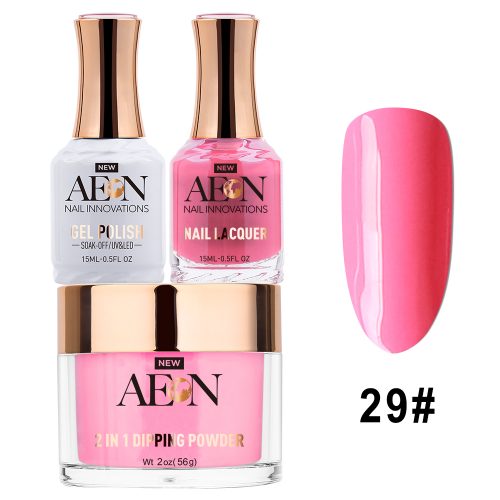 AEON 3in1 Dipping Powder + Gel Polish + Nail Lacquer, 029, Oh Yeah, That’s Hot OK0327LK