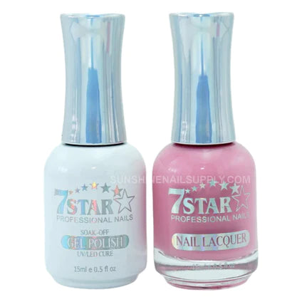 7 Star Nail Lacquer + Gel Polish Matching Pair, 290, 0.5oz