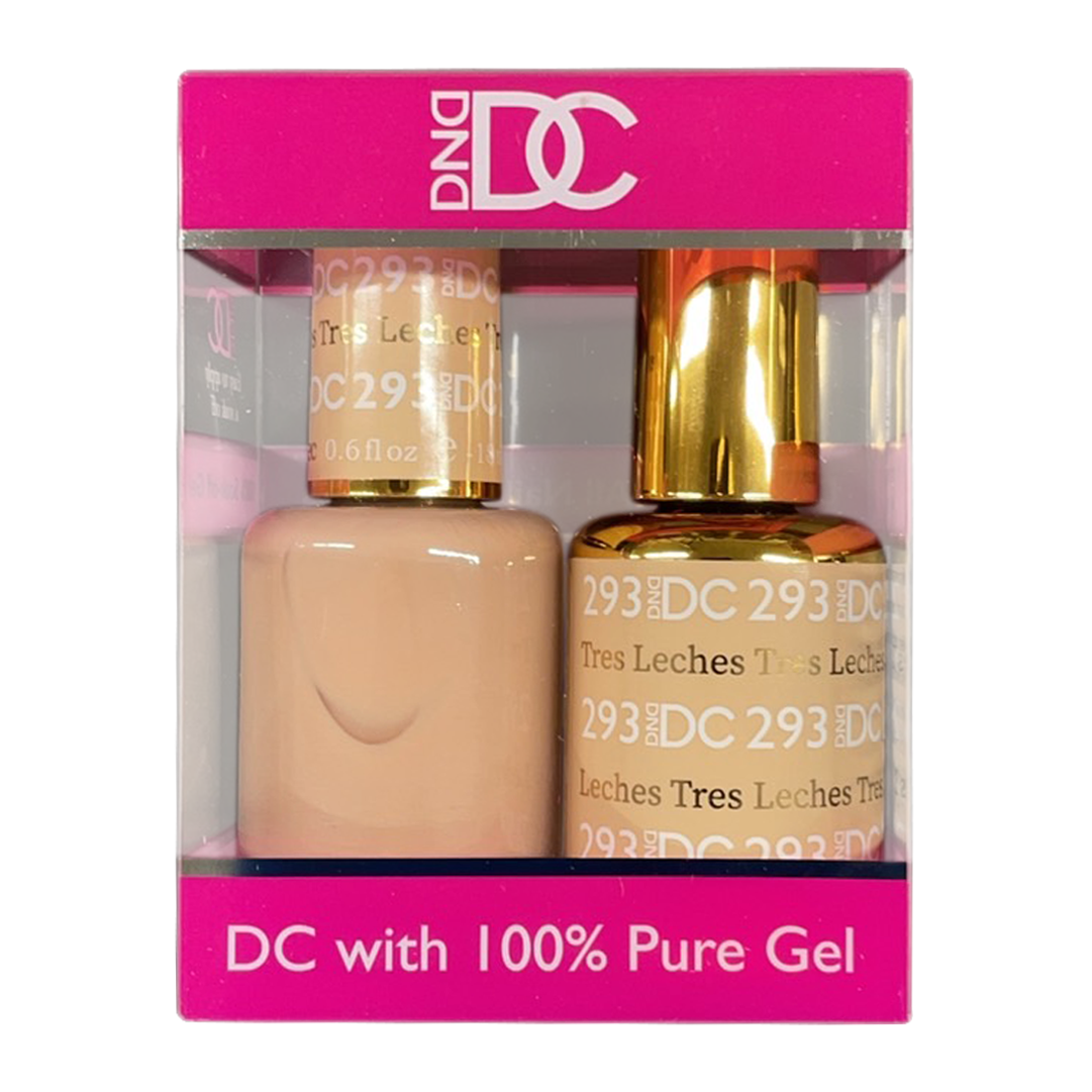 DC Nail Lacquer And Gel Polish, New Collection, DC 293, Tres Leches, 0.6oz