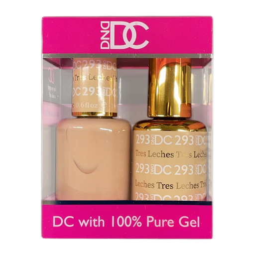 DC Nail Lacquer And Gel Polish, New Collection, DC 293, Tres Leches, 0.6oz