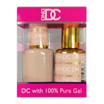 DC Nail Lacquer And Gel Polish, New Collection, DC 294, Sand Dance, 0.6oz