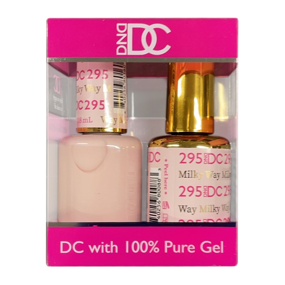 DC Nail Lacquer And Gel Polish, New Collection, DC 295, Milky Way, 0.6oz