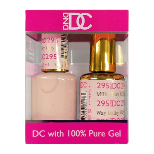 DC Nail Lacquer And Gel Polish, New Collection, DC 295, Milky Way, 0.6oz