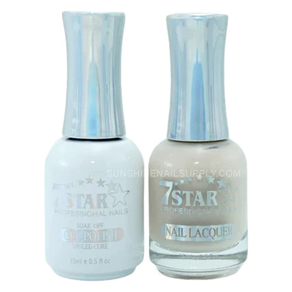 7 Star Nail Lacquer + Gel Polish Matching Pair, 295, 0.5oz