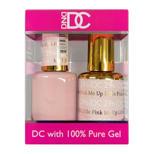 DC Nail Lacquer And Gel Polish, New Collection, DC 296, Little Pink Me Up, 0.6oz