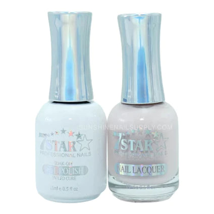 7 Star Nail Lacquer + Gel Polish Matching Pair, 298, 0.5oz