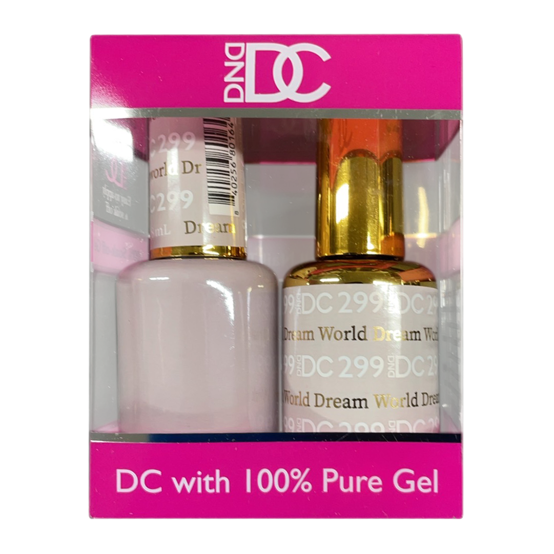 DC Nail Lacquer And Gel Polish, New Collection, DC 299, Dreamworld, 0.6oz