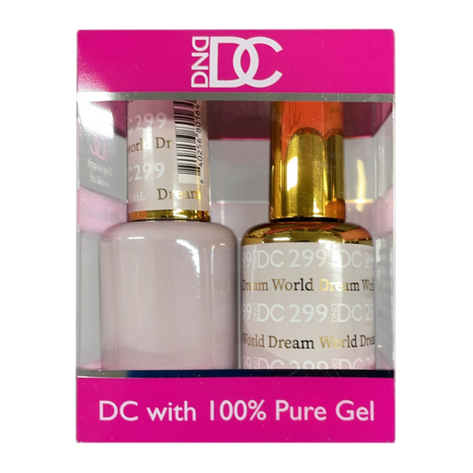 DC Nail Lacquer And Gel Polish, New Collection, DC 299, Dreamworld, 0.6oz