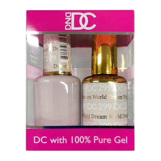 DC Nail Lacquer And Gel Polish, New Collection, DC 299, Dreamworld, 0.6oz