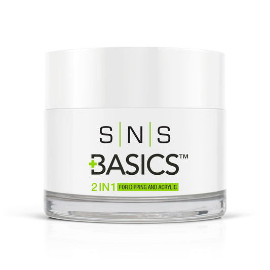 SNS Basics Acrylic/Dipping Powder, 001, 1.5oz OK0820LK