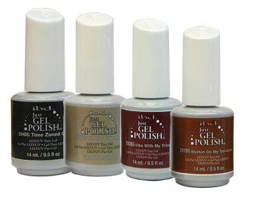 IBD Just Gel Polish, Serengeti Soul Collection, Full line of 4 colors, 0.5oz