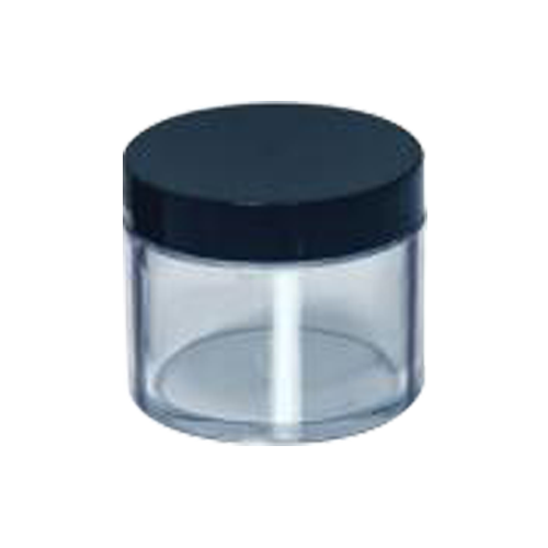 Cre8tion Double Wall Thick Plastic Jar, 2oz, 26070 KK1004