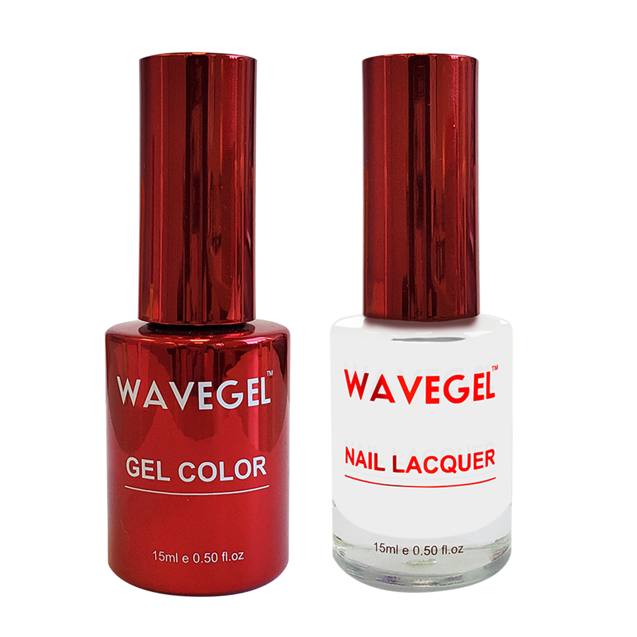 Wave Gel Nail Lacquer + Gel Polish, QUEEN Collection, 002, Royal White, 0.5oz