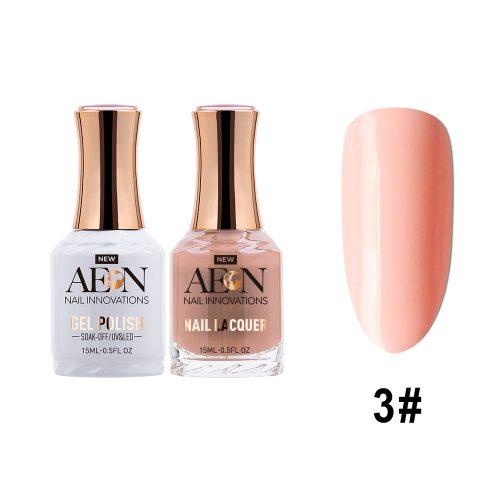 AEON Gel Polish + Nail Lacquer, 003, La France, 0.5oz OK0326LK