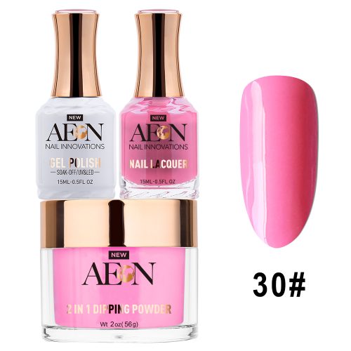 AEON 3in1 Dipping Powder + Gel Polish + Nail Lacquer, 030, Ultra Fine OK0327LK