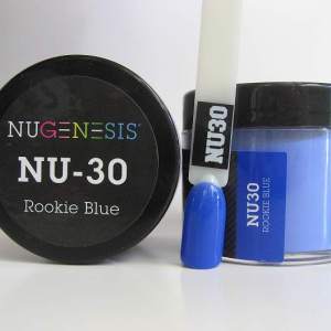 Nugenesis Dipping Powder, NU 030, Rookie Blue, 2oz MH1005