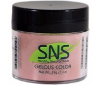 SNS Gelous Dipping Powder, 300, Creamy Mauve, 1oz BB KK