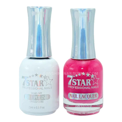 7 Star Nail Lacquer + Gel Polish Matching Pair, 301, 0.5oz