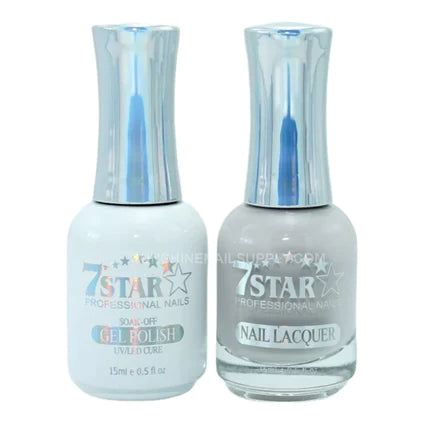 7 Star Nail Lacquer + Gel Polish Matching Pair, 302, 0.5oz