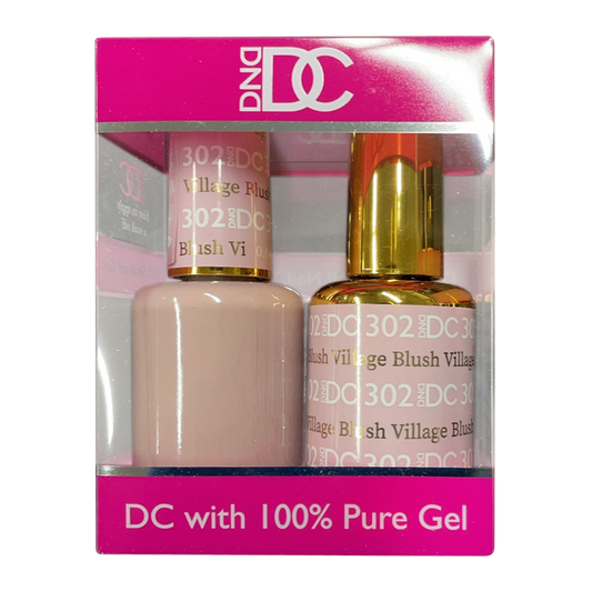 DC Nail Lacquer And Gel Polish, New Collection, DC 302, Blush Village, 0.6oz