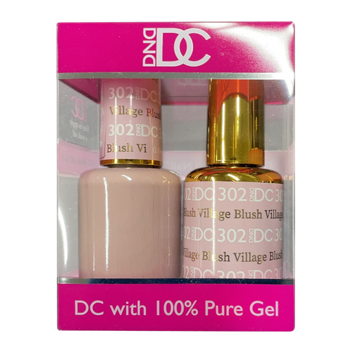 DC Nail Lacquer And Gel Polish, New Collection, DC 302, Blush Village, 0.6oz