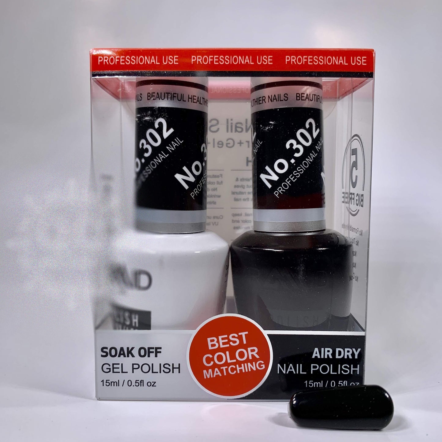 Pyramid Gel Polish + Nail Lacquer, 302, 0.5oz OK0529VD