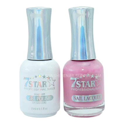 7 Star Nail Lacquer + Gel Polish Matching Pair, 303, 0.5oz