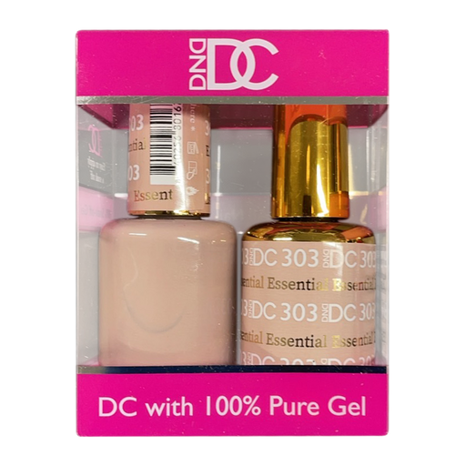 DC Nail Lacquer And Gel Polish, New Collection, DC 303, Essential, 0.6oz