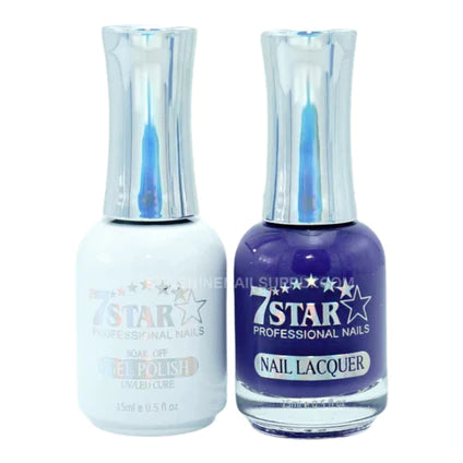 7 Star Nail Lacquer + Gel Polish Matching Pair, 305, 0.5oz