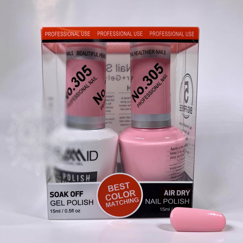 Pyramid Gel Polish + Nail Lacquer, 305, 0.5oz