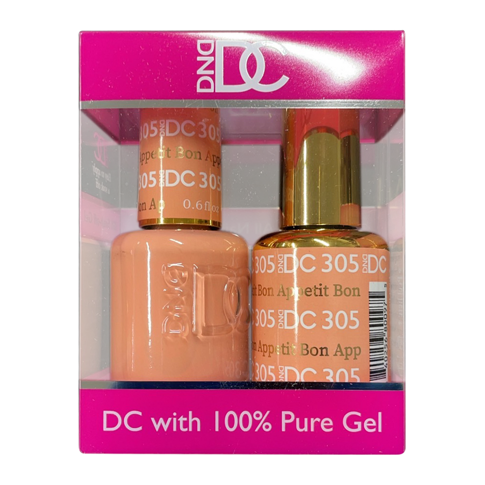DC Nail Lacquer And Gel Polish, New Collection, DC 305, Bon Appetit, 0.6oz
