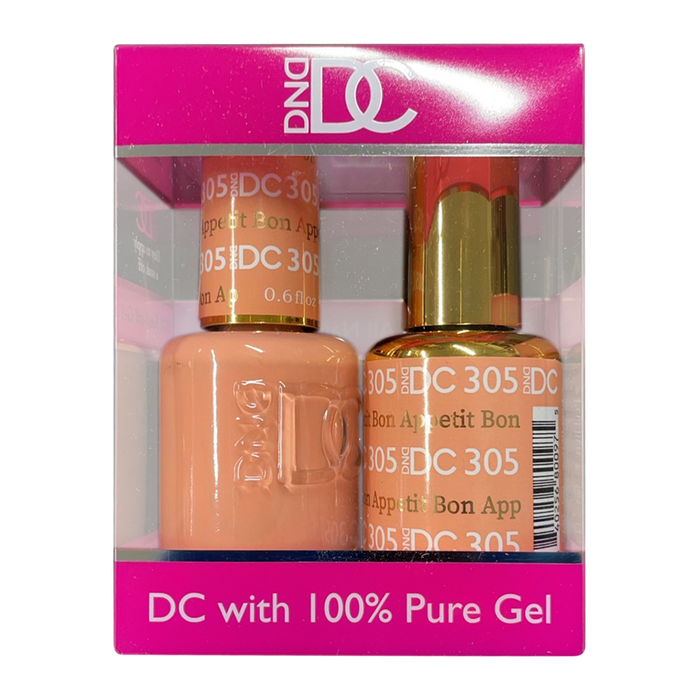 DC Nail Lacquer And Gel Polish, New Collection, DC 305, Bon Appetit, 0.6oz