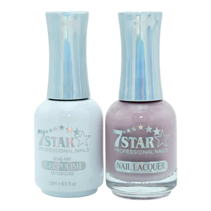 7 Star Nail Lacquer + Gel Polish Matching Pair, 307, 0.5oz